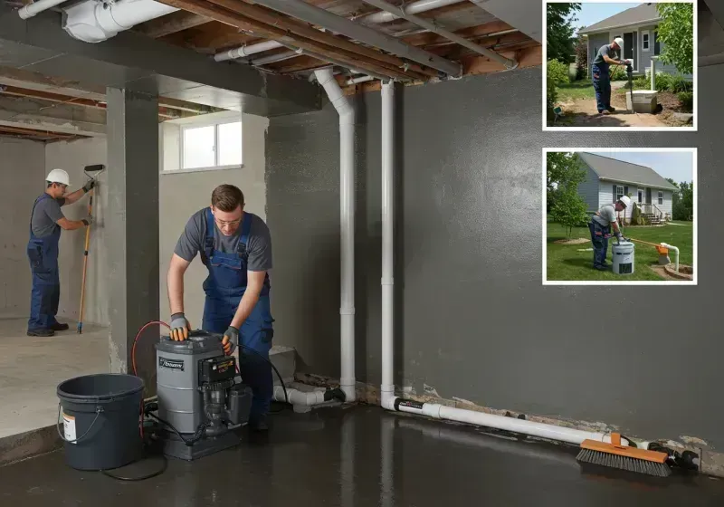 Basement Waterproofing and Flood Prevention process in Robbins, IL